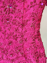 Load image into Gallery viewer, Jacquard Beading Short-sleeved Dress
