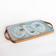 Load image into Gallery viewer, Wooden Serving Tray (Rectangle) - Coastal Oysters
