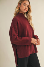Load image into Gallery viewer, MOCK NECK SWEATER TOP
