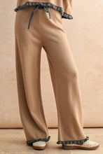 Load image into Gallery viewer, P5465ST   RUFFLED HEM KNITTED PANTS
