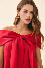 Load image into Gallery viewer, Bow Accented Off The Shoulder Top
