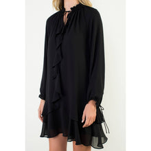 Load image into Gallery viewer, Long Sleeve Flutter Dress
