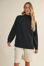 Load image into Gallery viewer, MOCK NECK SWEATER TOP

