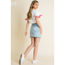 Load image into Gallery viewer, /Size XL/ Flutter Sleeve Top
