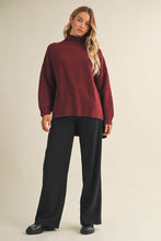 Load image into Gallery viewer, MOCK NECK SWEATER TOP
