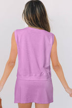 Load image into Gallery viewer, Mineral Wash Tank Top &amp; Split Skort Set | S-XL
