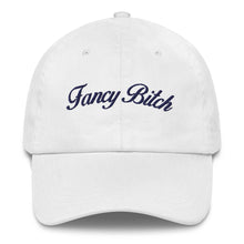 Load image into Gallery viewer, &#39;Fancy Bitch&#39; Dad Hat - Jet Blue
