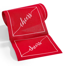 Load image into Gallery viewer, The Red Carpet Cheers Luxury Disposable Cotton Napkins
