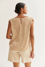 Load image into Gallery viewer, CT8958 - Chloe Cowl Neck Crushed Satin Top

