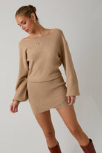 Load image into Gallery viewer, BOAT NECK SWEATER DRESS
