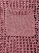Load image into Gallery viewer, Hollow Out Knit Drop Sleeve Sweater
