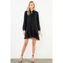 Load image into Gallery viewer, Long Sleeve Flutter Dress
