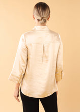 Load image into Gallery viewer, Effie Top Champagne Satin
