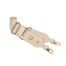 Load image into Gallery viewer, HydroBag® HANDLE™ - Ivory Glossy with Solid Vegan Leather Trimmed Strap
