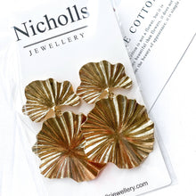 Load image into Gallery viewer, Dali Gold Earrings
