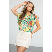 Load image into Gallery viewer, /Size XL/ Floral Smocked Detail Blouse
