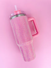 Load image into Gallery viewer, Rhinestone 40oz Stainless Tumbler
