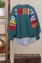 Load image into Gallery viewer, OVERSIZE Christmas Sweater with Lettering
