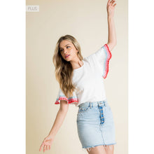 Load image into Gallery viewer, /Size XL/ Flutter Sleeve Top
