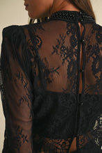 Load image into Gallery viewer, Romantic Lace Long sleeve Blouse Top
