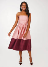 Load image into Gallery viewer, Catherine Dress Blush Mikado
