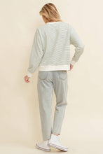 Load image into Gallery viewer, CT13524B - BEACH STRIPED PULLOVER TOP
