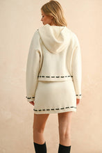 Load image into Gallery viewer, S5683ST   STITCH PATTERN DETAILED KNIT SKIRT
