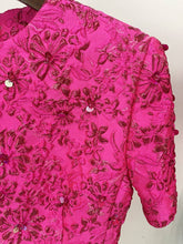 Load image into Gallery viewer, Jacquard Beading Short-sleeved Dress
