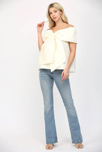 Load image into Gallery viewer, BIG BOW OFF THE SHOULDER TOP
