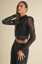 Load image into Gallery viewer, Romantic Lace Long sleeve Blouse Top
