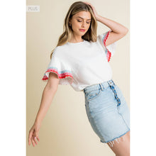Load image into Gallery viewer, /Size XL/ Flutter Sleeve Top
