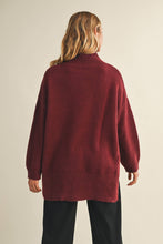 Load image into Gallery viewer, MOCK NECK SWEATER TOP
