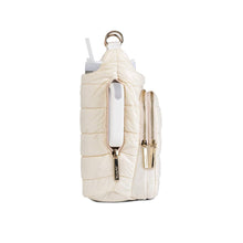 Load image into Gallery viewer, HydroBag® HANDLE™ - Ivory Glossy with Solid Vegan Leather Trimmed Strap
